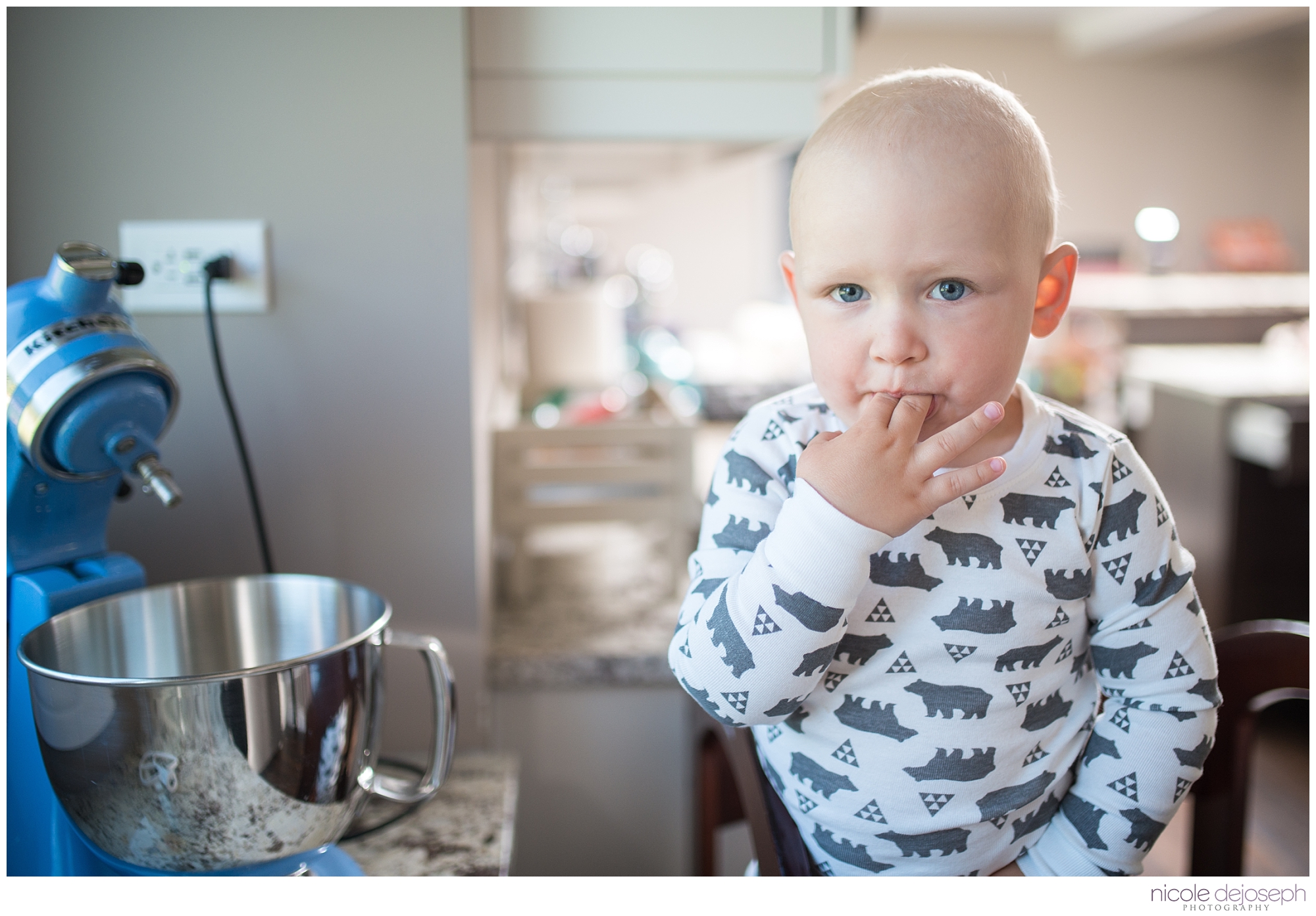 Britanie and Grayson's quiet days together before the new babe arrives. In home lifestyle maternity photographer. Nicole DeJoseph Photography; Chatham, Ontario wedding and lifestyle photographer.