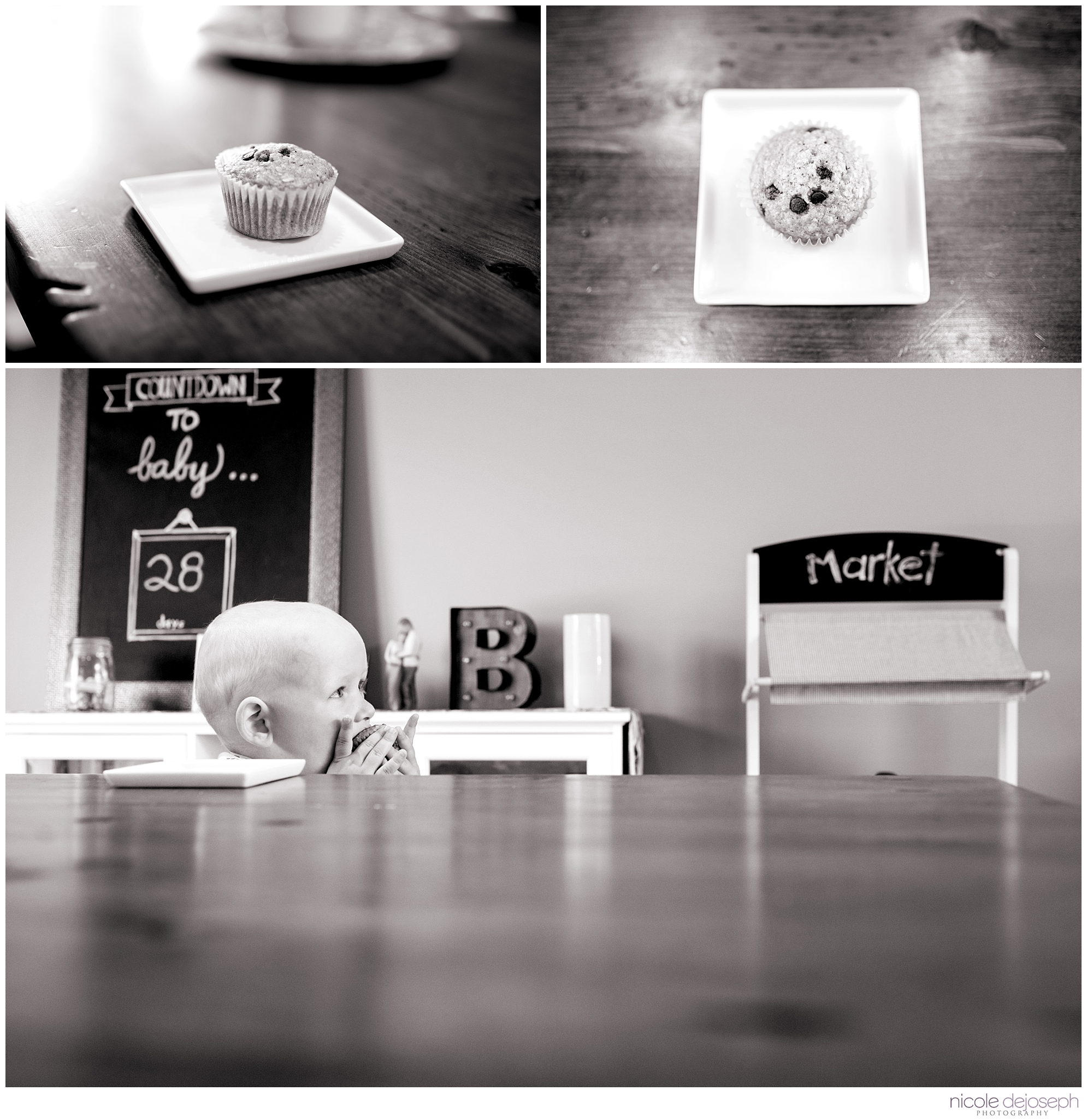 Britanie and Grayson's quiet days together before the new babe arrives. In home lifestyle maternity photographer. Nicole DeJoseph Photography; Chatham, Ontario wedding and lifestyle photographer.