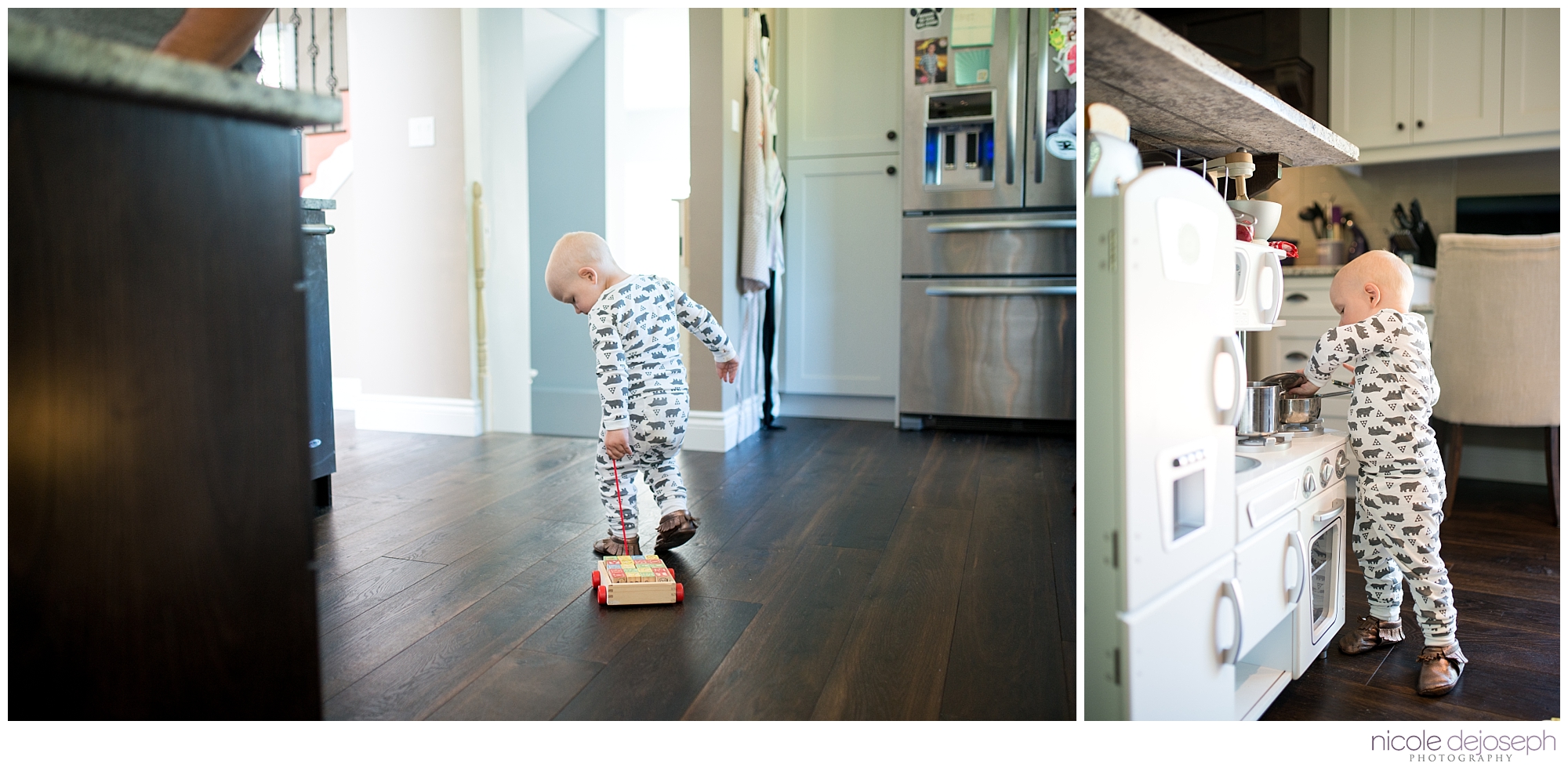 Britanie and Grayson's quiet days together before the new babe arrives. In home lifestyle maternity photographer. Nicole DeJoseph Photography; Chatham, Ontario wedding and lifestyle photographer.