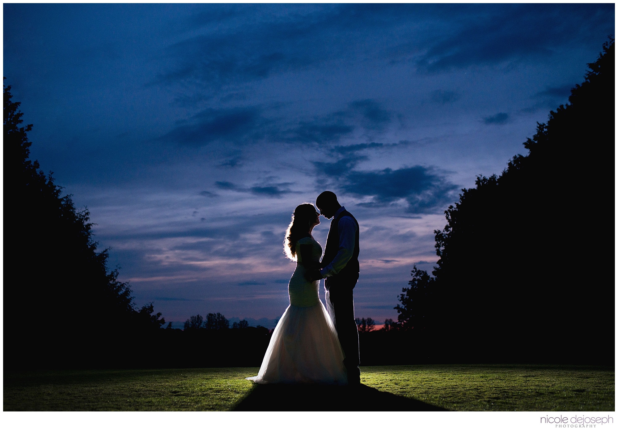 Annya and Michael's DIY wedding took place in Oshawa, Ontario at rustic wedding venue Kedron Dells Golf Club. Photographed by Nicole DeJoseph Photography; Toronto, Ontario wedding photographer.